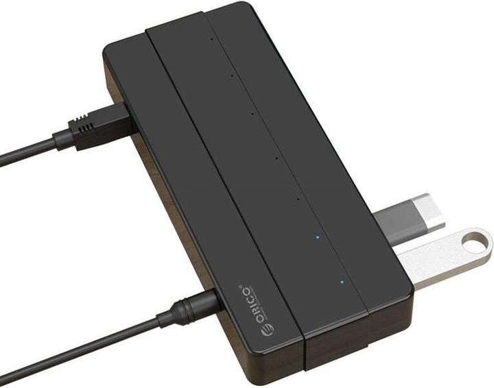 Image du produit Orico Hub 7xUSB 3.0 (noir) (USB-A, 7 ports)