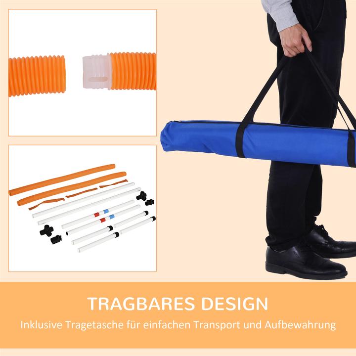 Actual product image PawHut Dog Training Set with Jumping Ring (Agility)