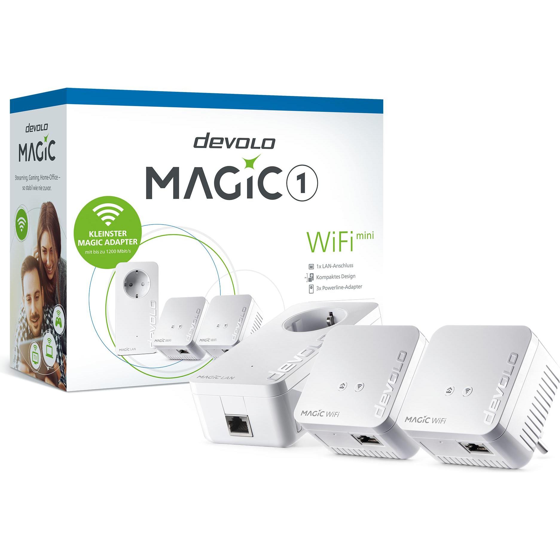 Devolo Magic 1 (1200 Mbit/s), Powerline, Weiss