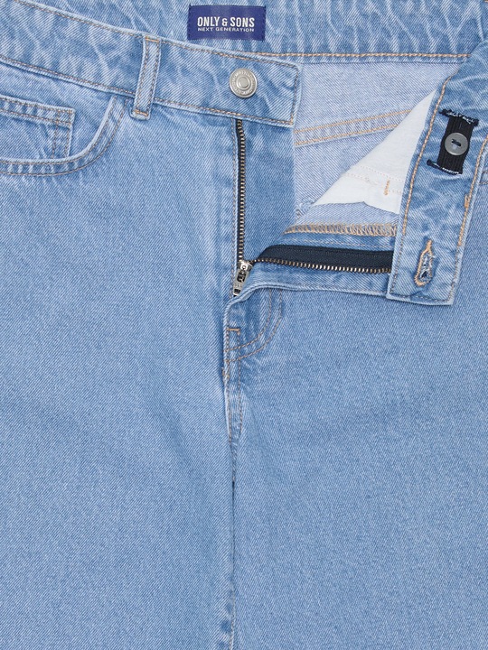 Produktbild Only & Sons Junior OSJFADE Mittlere Taille Locker geschnitten Shorts Jeans-Shorts (152)