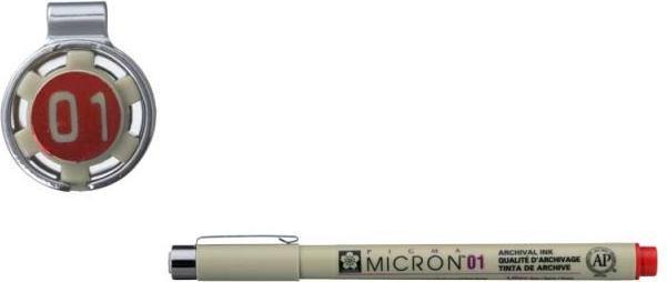 Actual product image Sakura Pigma Micron 0,25mm (Red, 1 x)