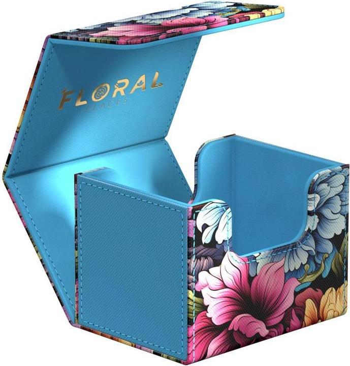 Actual product image Ultimate Guard Kartenbox Sidewinder 100+ Floral Places – Springbloom
