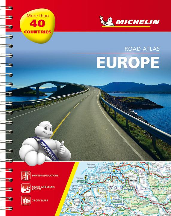 Actual product image Michelin EUROPE 2019 (German, MICHELIN/, 2019)
