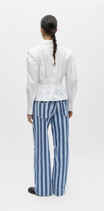 Immagine prodotto Object Gestreifte Wide Leg Jeans (36)