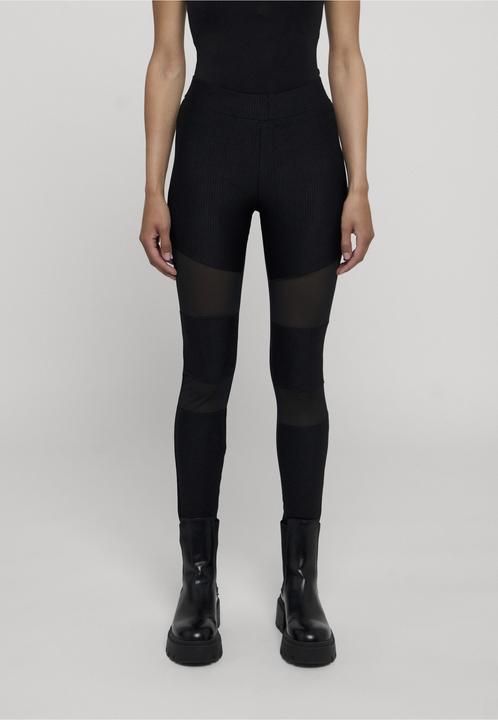 Produktbild Urban Classics Ladies Tech Mesh Rib Leggings (M)