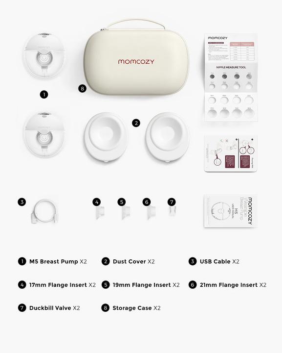 Productafbeelding Momcozy Dubbele borstkolfset