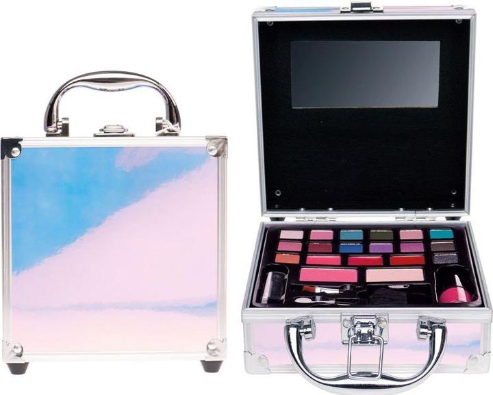 Treffina Kosmetikkoffer silber holografisch mini