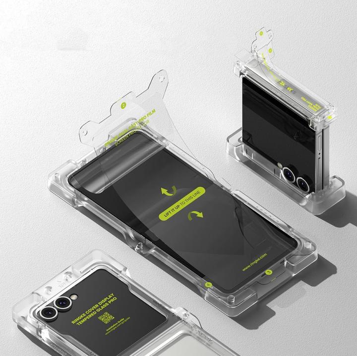 Produktbild Ringke Protector Pro 3-in-1 Schutzset für Samsung Galaxy Z Flip 7 - Transparent (Samsung Galaxy Z Flip7)