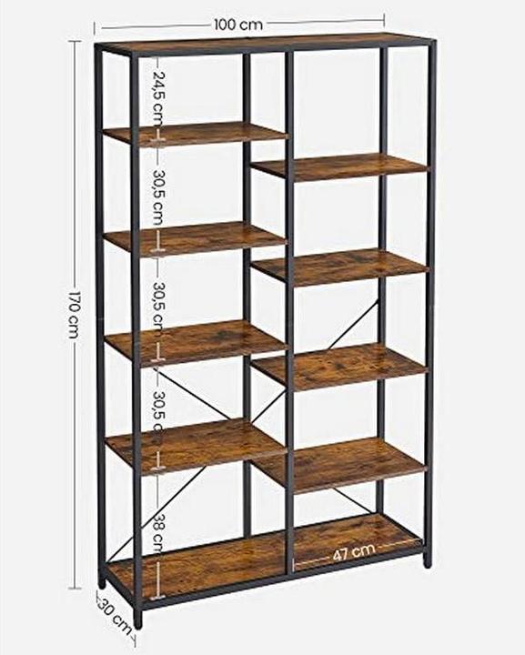 Actual product image Vasagle Havanna (100×30×170 cm)