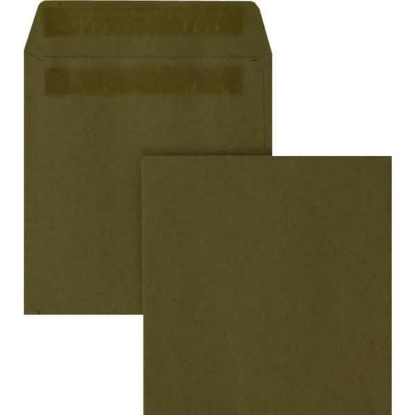 Thumbnail - Blanke, Versandtasche + Luftpolstertasche, Versandtaschen 102x108mm 80g/qm selbstklebend VE=1000 Stück braun (1000 x)