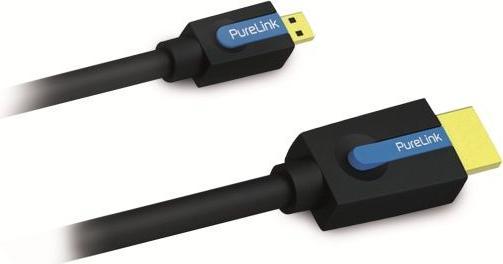 Produktbild Purelink micro HDMI (Typ D) — HDMI (Typ A) (2 m, HDMI)