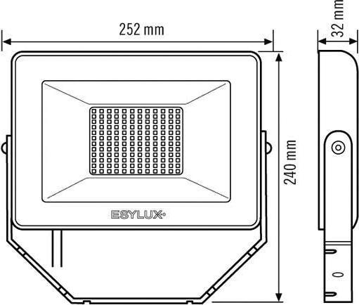 Actual product image Esylux LED Spotlight (1804 lm, IP65)