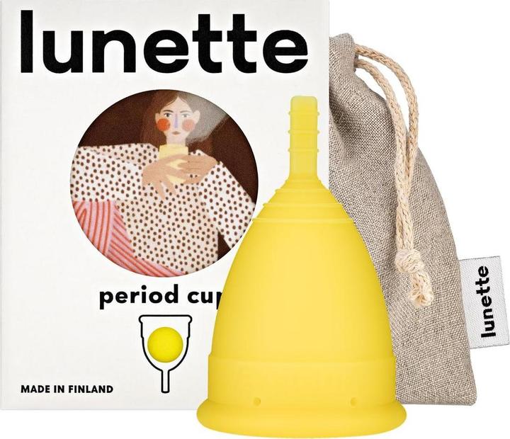 Produktbild Lunette Menstruationstasse lucia gelb (Normal)