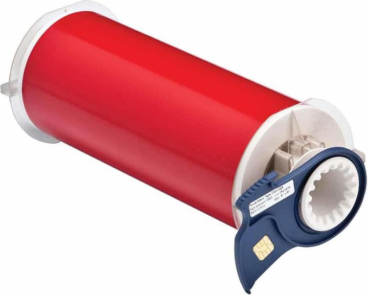 Actual product image Brady B85-200x15-7569RD, Standard Vinyl, Red, 200mm x 15m, f. BBP85 and PowerMark (120981) (20.32 cm)