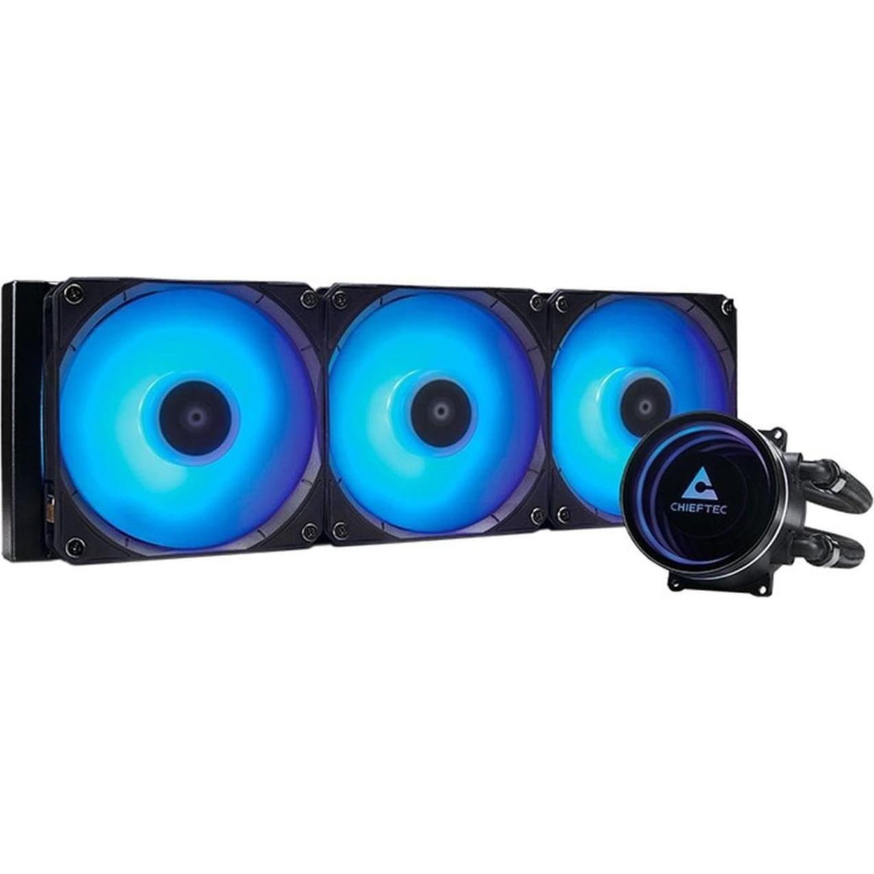 Chieftec ICEBERG 360 RGB, CPU Wasserkühler, Schwarz