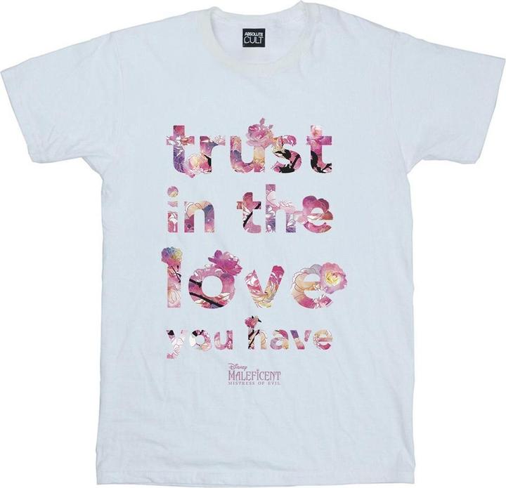 Immagine prodotto Disney Maleficent Mistress Of Evil Trust In The Love Maglietta Uomo (L)