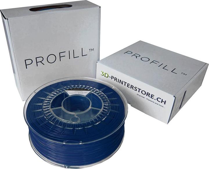 Immagine prodotto 3d-printerstore.ch Filamento PROFILL ASA blu navy 1.0kg 1.75mm (ASA, 1.75 mm, 1000 g, Blu)