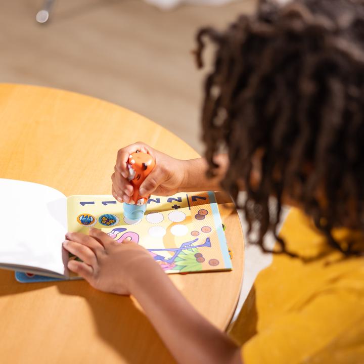 Produktbild Spin Master Melissa & Doug - Sticker WOW! Tiger Aufkleberstempel & Block