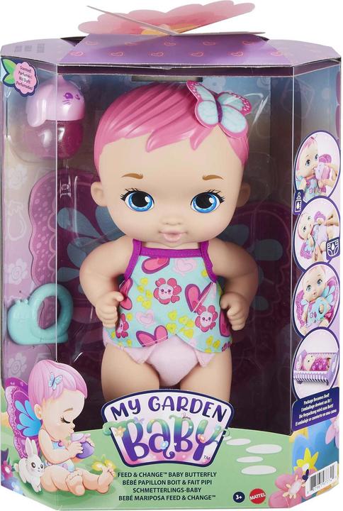 My Garden Baby Butterfly baby doll - Purple butterfly