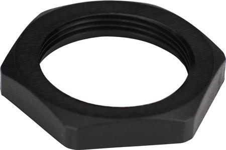 Actual product image Jacob Nut PG9Polyamide, black RAL 9005