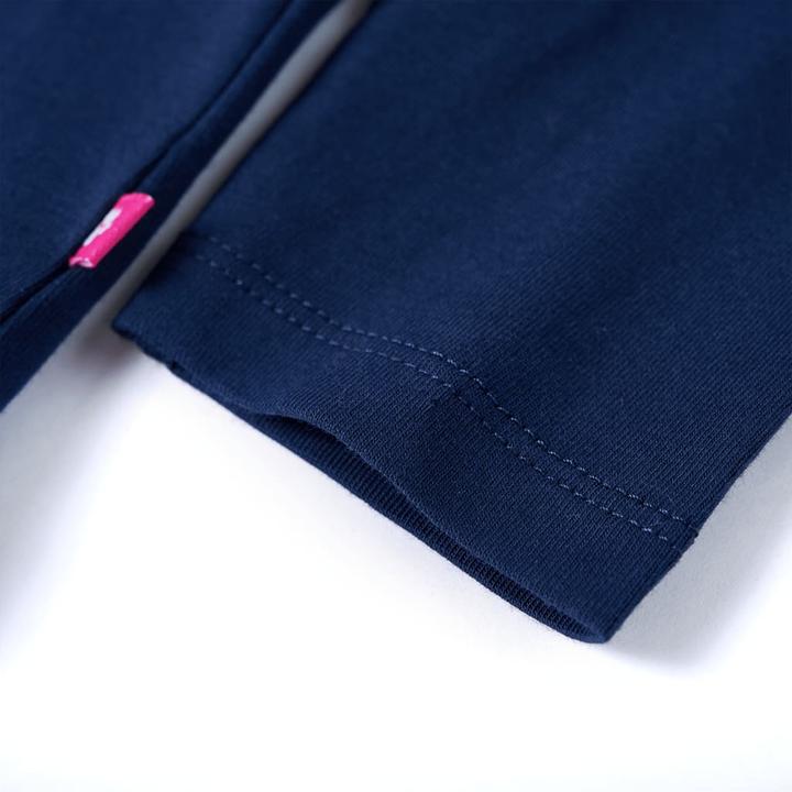 Immagine prodotto VidaXL Camicia da bambino a maniche lunghe blu navy 140,Materiale: 95 % cotone (140)