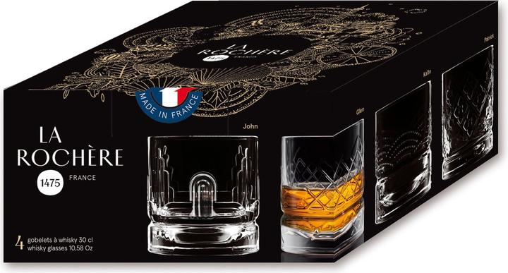 Immagine prodotto La Rochère Dandy (3 dl, 4x, Bicchiere da whisky)