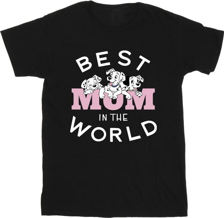 Image du produit Disney - T-shirt DALMATIANS BEST MUM IN THE WORLD - Homme (S)