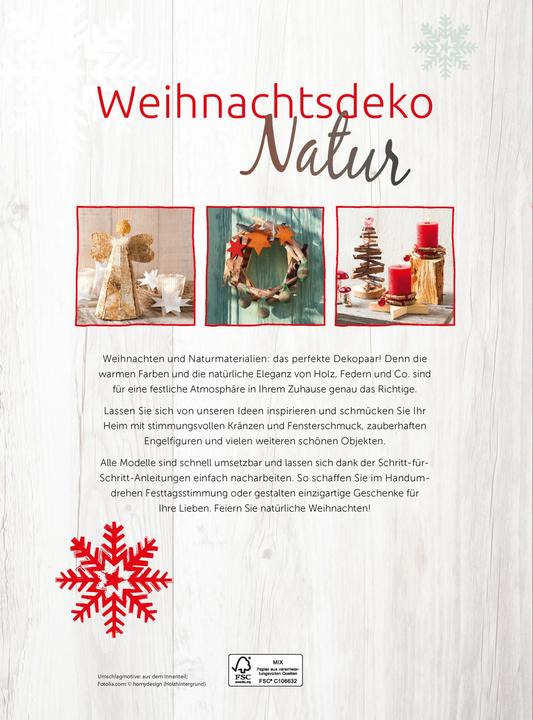 Produktbild Weihnachtsdeko Natur (Deutsch, 2021)