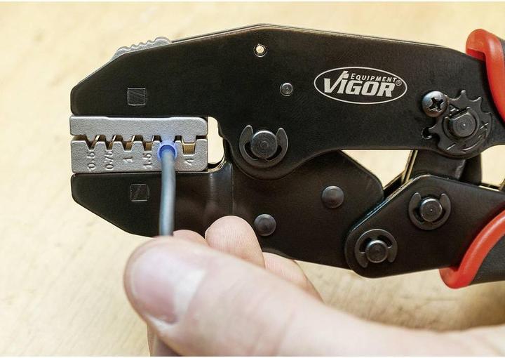 Produktbild Vigor Crimpzangen Satz ∙ V2499 ∙ Anzahl Werkzeuge: 6 (6.30 mm)
