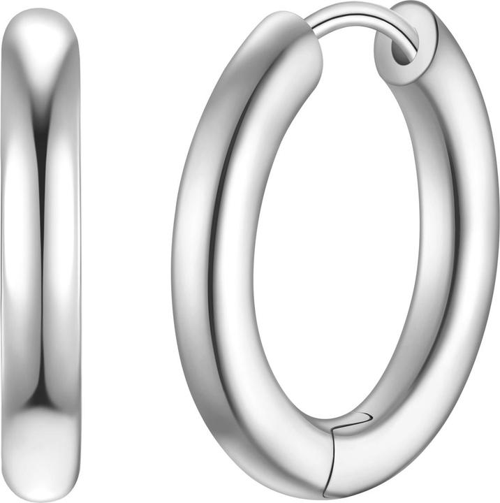 Immagine prodotto Glanzstücke München Creolen Sterling Silber - 38228 (Argento)