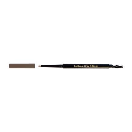 Actual product image Christian Faye Eyebrow Liner & Brush (Taupe)