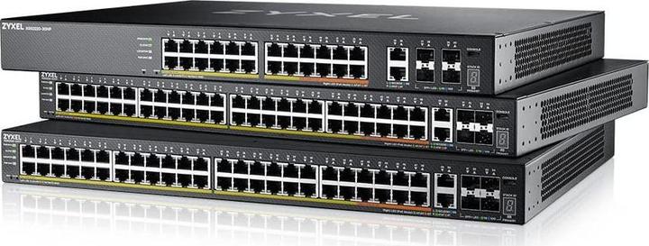 Produktbild Zyxel Layer3 Access Switch, 600W PoE, 48x1G RJ45, 2x10Multi (54 Ports)