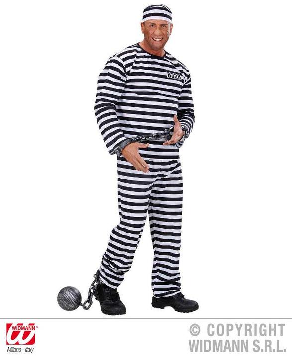 Actual product image Widmann Convict costume (M)