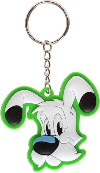 Actual product image Puckator Asterix PVC Keychain - Idefix (Dogmatix)