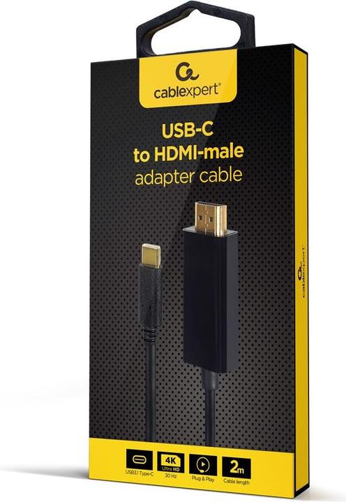 Image du produit Gembird Adaptateur USB-C mâle vers HDMI mâle (2 m)