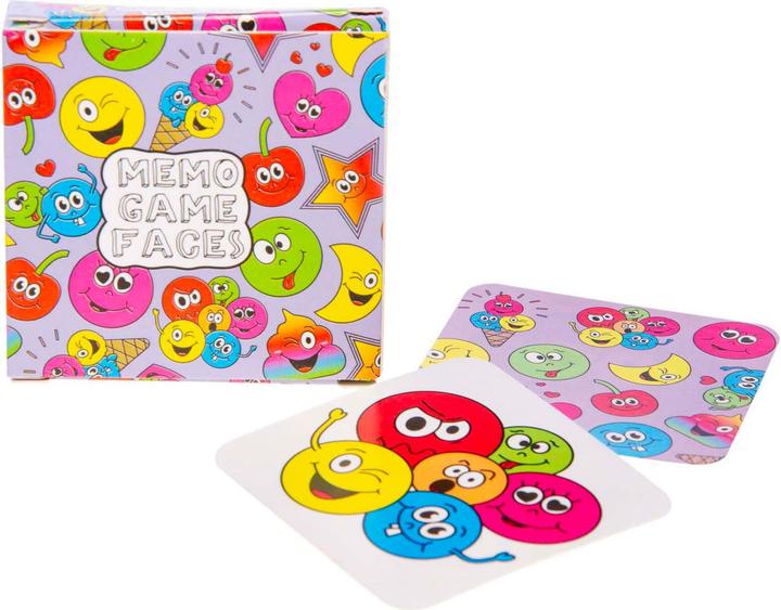 Actual product image Duckiez Mini-Memory-Spiel Smiley Face, 28 Karten