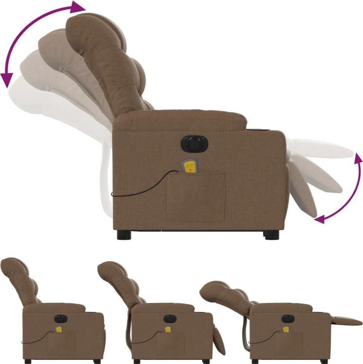 Image du produit vidaXL Massagesessel mit Aufstehhilfe