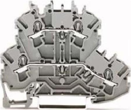 Actual product image Wago Double Deck Terminal Blocks 2,5 Mm2