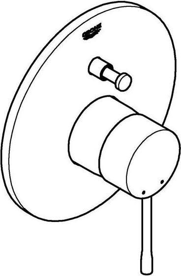 Immagine prodotto Grohe Miscelatore monocomando per vasca ESSENCE pronto all'uso f Rapido E chr