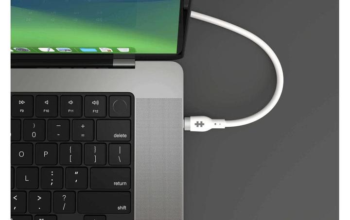 Actual product image Targus 2M Silicone 240W USB-C Charging Cable - (2 m, USB 3.2 Gen 1, 240 W)