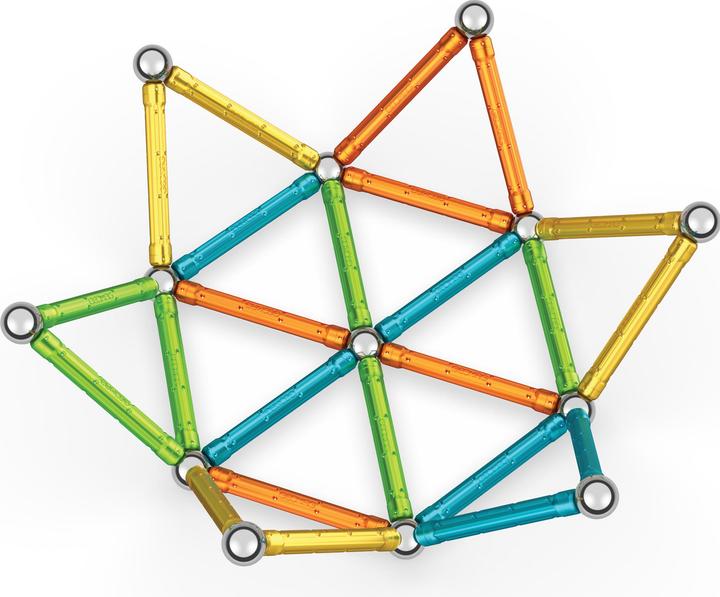 Productafbeelding Geomag Gems Magnetic Building Set, 70 pieces