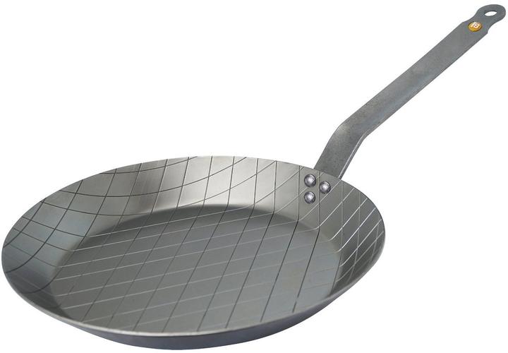 Productafbeelding de Buyer Mineraal B Element IJzeren Steakpan Inductie (28 cm, Grillpan, Staal)
