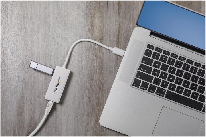 Actual product image StarTech GIGABIT USB 3.0 NIC - WHITE (USB, USB 3.0, RJ45 (1x), RJ45 Gigabit Ethernet (1x))
