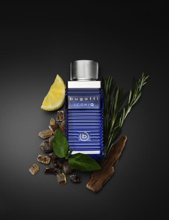 Immagine prodotto Bugatti Iconiq Blue Profumo per Uomo 100ml - Ambra acquatica aromatica (Eau de toilette, 100 ml)