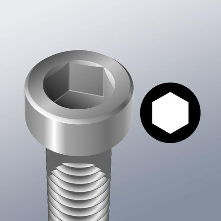 Produktbild Wera 3950/9 Hex-Plus Stainless 1 lose