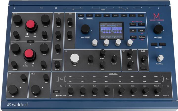 Waldorf M - Wavetable synthesizer