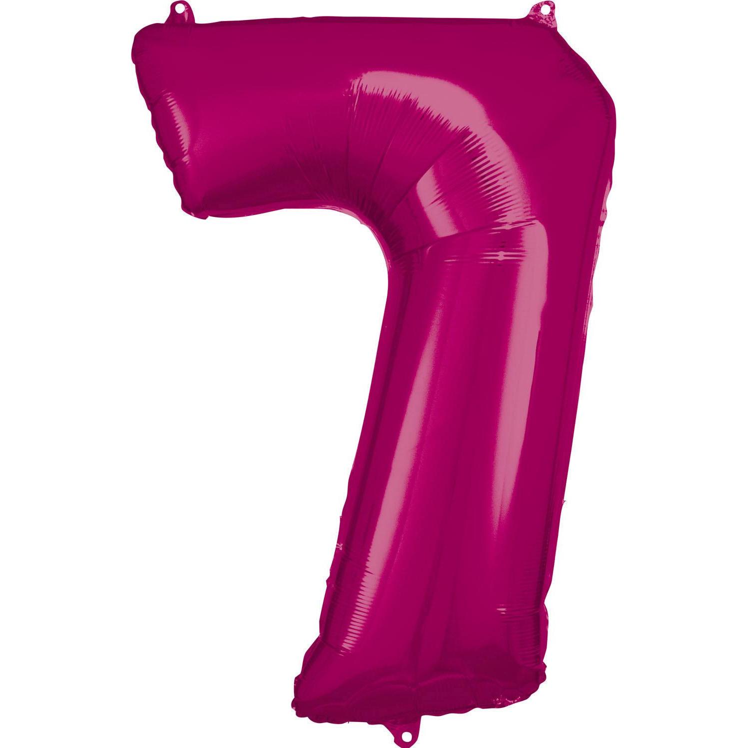 Amscan Folienballon Zahl 7