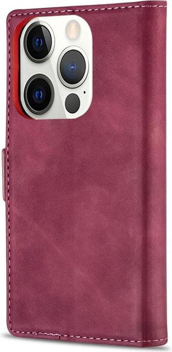 Actual product image N.Bekus iPhone 14 Pro - Flip Case Cover wine red (Apple iPhone 14 Pro)
