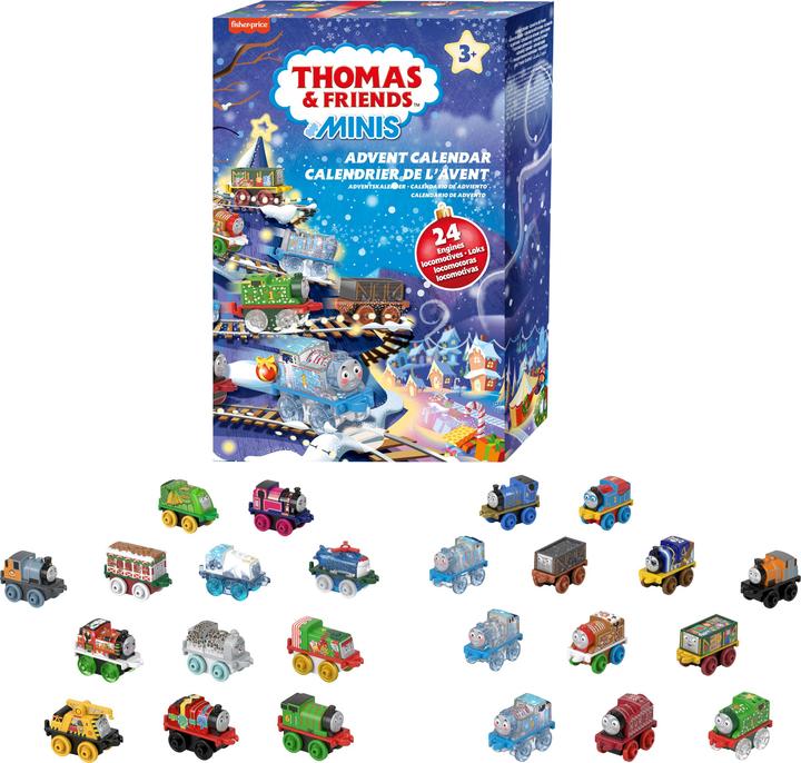 Produktbild Mattel Thomas und seine Freunde Minis Adventskalender 2024