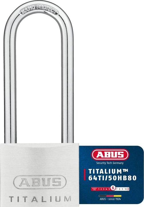Immagine prodotto Abus Lucchetto 64TI / 50 HB 80 GL